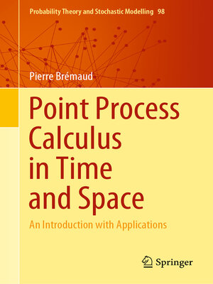 cover image of Point Process Calculus in Time and Space